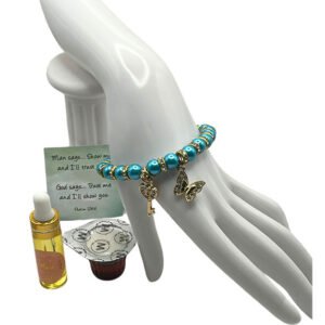 Turquoise KIT - Butterfly and Key