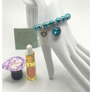 Turquoise KIT - Heart and Key