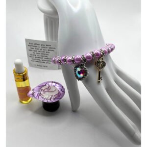 light Purple KIT - Heart and Key